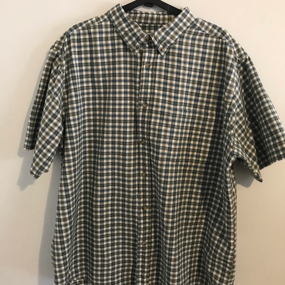 Woolrich Short Sleeve Button Down XXL